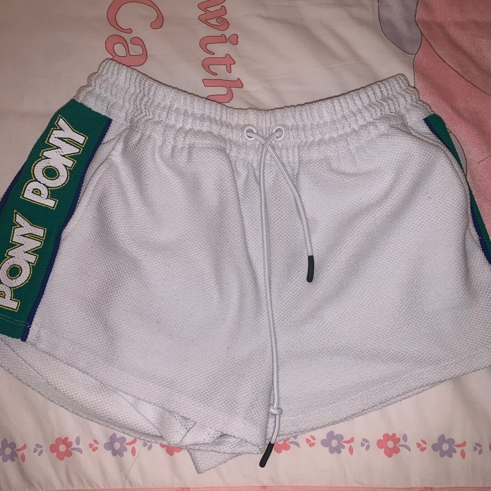 PONY shorts size small!